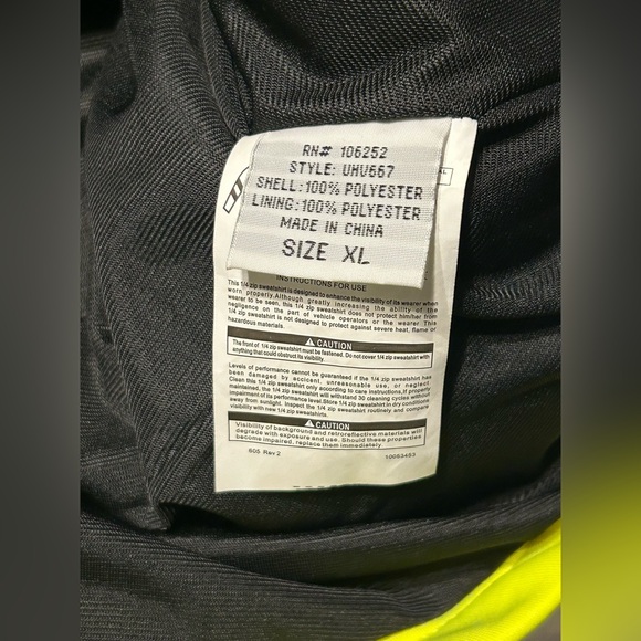 Utility Pro Women’s High Visibility Dual Tone Zip Up Long Sleeve Soft Shell - Picture 5 of 16